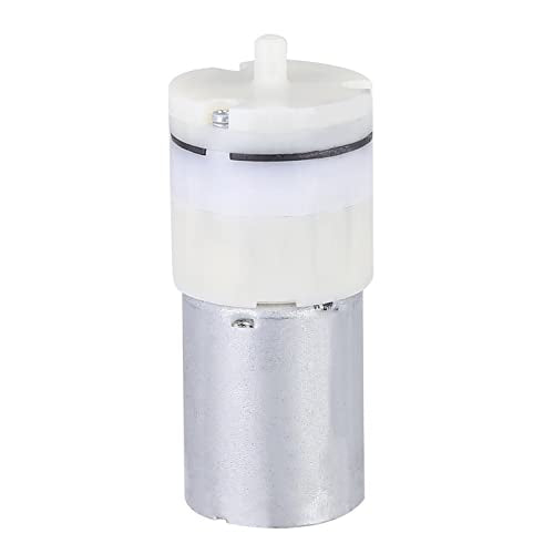 DC6V Aquarium Aeration Pump 400mmHg Pressure 60dB Noise for Power Failure Backup Fishing Spare Pump, Compact Motor 57mm for Live Bait Fish Tank