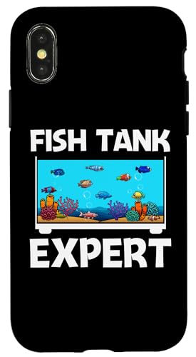 iPhone X/XS Funny Aquarium For Men Women Fish Tank Lovers Reef Keeper Case