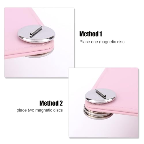 4 Pairs Dual Magnetic Mini Pin Brooch Converter, 0.79in/2cm Harm Free Metal Clothing Buckle Jewelry Pin Backs Lapel Brooch Holder for Scarves Shirts Thin Fabric (Silver, Gold)