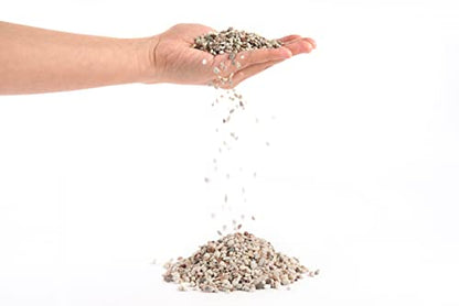 Betanu Aquarium Sand Light Natural Gravel 3-5mm 2L Aquascaping | Bright substrate for aquascaping and planted nano - size: M,2Lx1pk