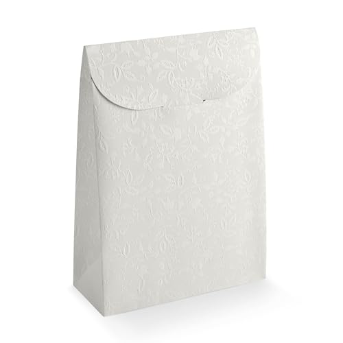 Boxes Craftory Pack of 20 Party Favor Boxes (6.69 x 2.75 x 9.25 inch) - Ideal for Wedding, Bridal Shower Gifts and Baby Shower - White Floral - color: White Floral, size: 6.69" x 2.75" x 9.25"