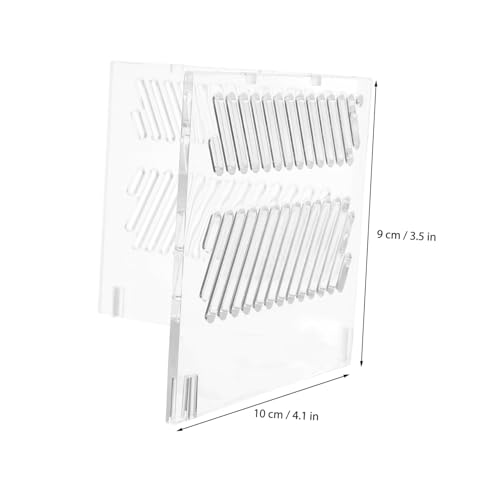 DIY Fish Tank Divider Acrylic Aquarium Partition Sand Guard Pump Guards for Clean Environment