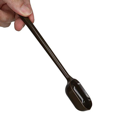 EIKS 4-Pcs Long Handle Scoop Measuring Spoons, Work Well for Deep Jars | For Dry and Liquid Ingredients, Coffee bean, Salts, Sugar, Syrup Honey, Apply for Kitchen Cooking Baking