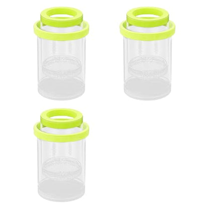 3PCS Aquariums Isolation Box for Protecting Fish and Shrimp from Larger Tanks Inhabitant Growth and Breeding Fish Breeding Box - color: Small green