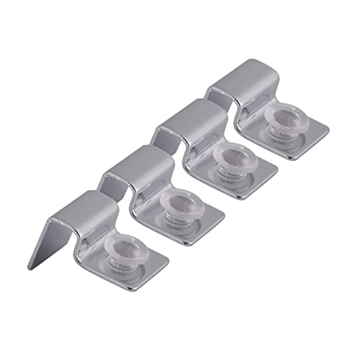8pcs Stainless Steel Fish Tank Cover Holder Practical Aquarium Bracket Support Durable and Safe for Fish Tanks for Covering Aquariums