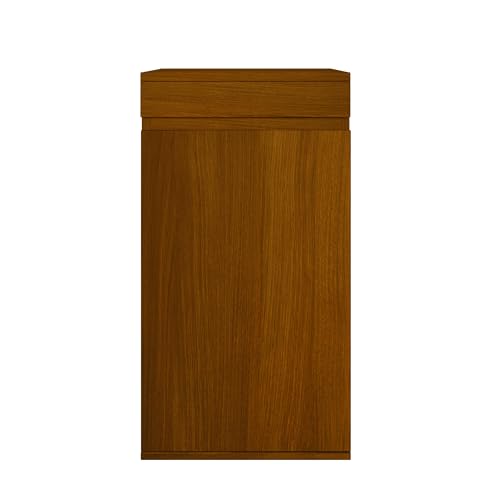 Merax 10-15 Gallon Fish Tank Stand with Storage Cabinet, Aquarium Stand with Power Outlets, Small Terrarium Stand Cabinet with Adjustable Shelves