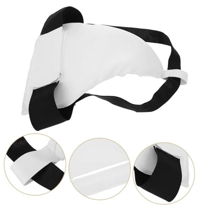Outanaya Professional Boxing Groin Protector Adjustable Elasticity Breathable Crotch Guard Comfortable Reusable Cup for Men for Taekwondo and Sparring Training