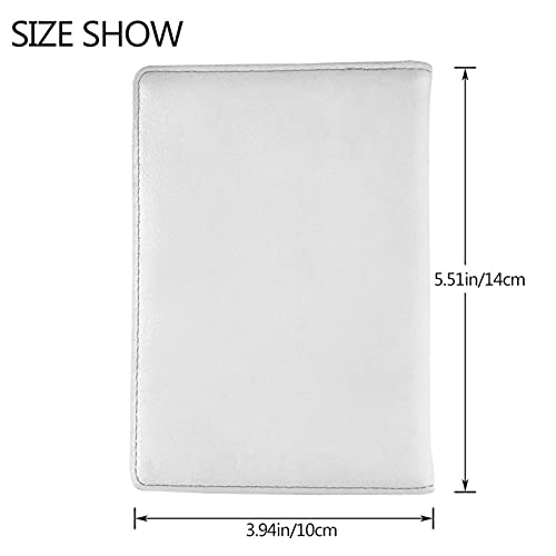Eid ul Adha Mubarak Muslims Funny sheep 5.5in Cowhide Passport Holder, Genuine Leather Travel Document Organizer, Durable Passport Case for Travel & Business
