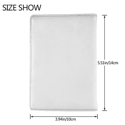 Eid ul Adha Mubarak Muslims Funny sheep 5.5in Cowhide Passport Holder, Genuine Leather Travel Document Organizer, Durable Passport Case for Travel & Business