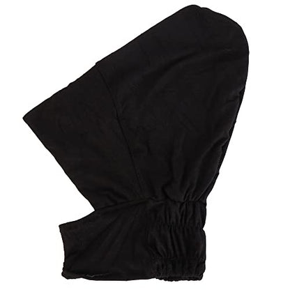 4pcs Muslim Inner Cap Stretch Turban Bonnet Underscarf Full Cover Hijab Neck Cover Head Wear - color: Blue Green Yellow Black