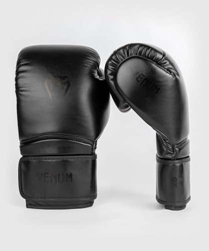 Venum Contender 1.5 Kids Boxing Gloves - color: Black/Black, size: 8-Ounce