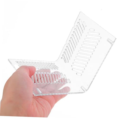 Abaodam Fish Tank Sand Guard Acrylic Aquarium Divider Isolation Box for Fish Tanks Easy Install