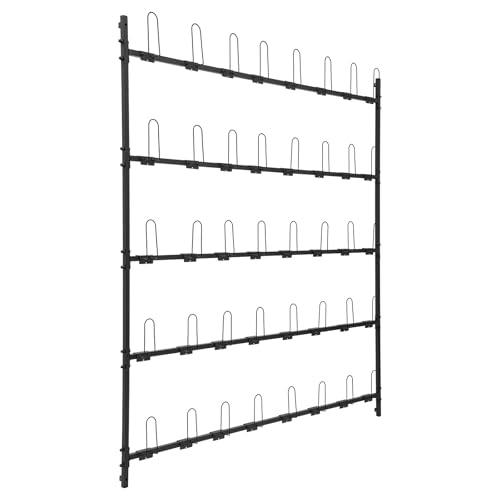 Boxing Glove Storage Rack, Wall Mounted Boxing Glove Drying Rack, Glove Dryer Holder Storage Garage Organizer, Holds 20 Pairs of Gloves