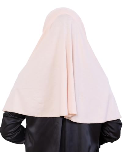 Prien Instant Hijab For Women, Muslim Long Scarf, Undercap Turban Set, Turkish Islamic Clothing, Prayer Clothes For Abaya - color: Beige