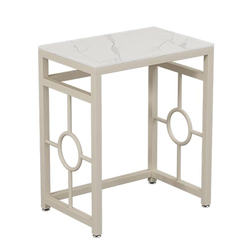 Robot Vacuum Stand Cabinet,Sweeping Robot Storage Rack,Entryway Hallway Robot Vacuum Cleaner Shelf,Small End Tables for Bathroom,Multi-Functional Fish Tank Stand(Off-white,40*40cm/15.7*15.7"-1) - color: Off-white, size: 40*40cm/15.7*15.7"-1