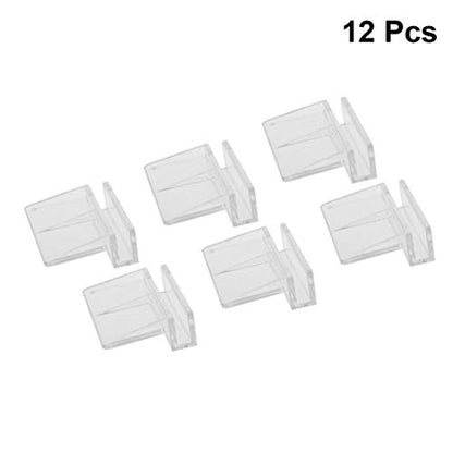 balacoo 12pcs Fish Tank Bracket Aquarium Support Fish Tank Rack Aquarium Bracket Fish Tank Cover Support Fish Tank Cover Frame