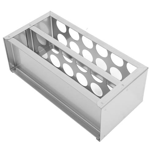 Zerodeko Holder Rack Slot Test Tube Stand for Tubes Easy to Clean for Laboratory Experiments and Sampling Needs