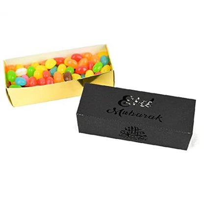 Candy Bar Wrapper 10pcs/Set Eid Mubarak Chocolate Box for Islam Muslim Party Favors Kareem Gift Mixed Color