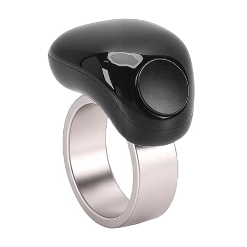 Digital Counter Prayers Reminder Ring, Bluetooth 5.1 Smart Tasbih Ring with Touch Sensitive Vibration Alerts Finger Counter for Muslim Prayer Counting Islamic Gift Men Women - color: Original Color, size: 20&22mm