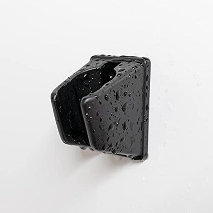 Dura Faucet DF-SA156-MB RV Handheld Shower Wand Bracket (Matte Black) | RV handheld shower wand bracket for campers, trailers, and motorhomes. Matte Black finish. - color: Matte Black