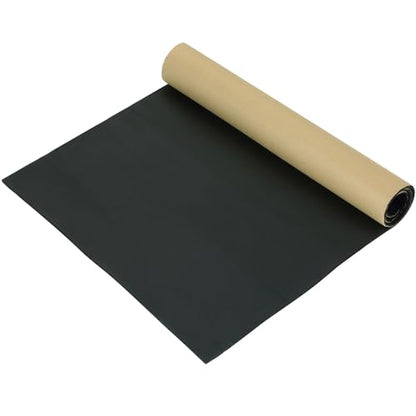 1/8”T X 12”W X 24”L Sponge Neoprene with Adhesive Foam Rubber Sheet | Padding Gaskets,Crafts for Weather proofing or Stripping DIY Gasket or Sealing Material - size: 1/8” Thick X 12” Wide X 24” Long