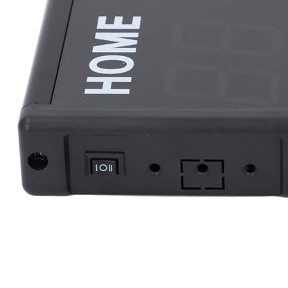 Dpofirs Portable Basketball Scoreboard, Digital Scoreboard, Portable Battery Powered Electronic Scoreboard with Remote for Baseball Tennis Soccer Volleyball Games