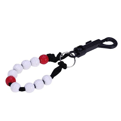 Stroke Bead Score Counter Golf Scoring Beads Clip for Easy Attachment Accurate Stroke Counting Practice and Competition
