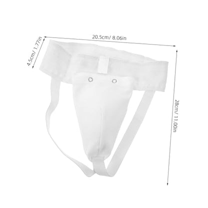 Breathable Groin Protector Guard Comfortable Crotch Guard for Boxing Taekwondo Karate Wear-Resistant Moisture-Wicking for Outdoor Sports Fitness Activities