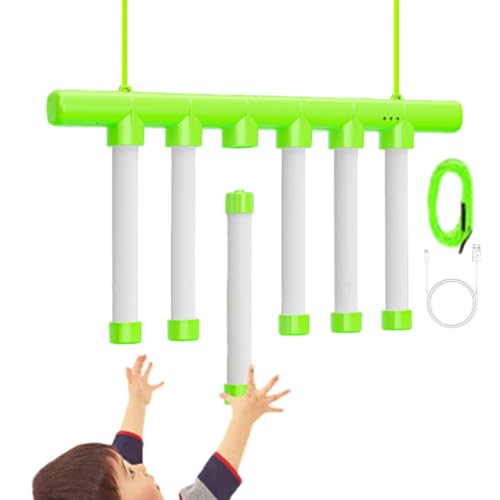 Reflex Challenge Game Hand Challenge Drop Catch Win Reaction Speed | 3 Adjustable Speed for Kids Teens Adults Party Play, Indoor Outdoor Family Fun, Reaction Speed Training, Coordination