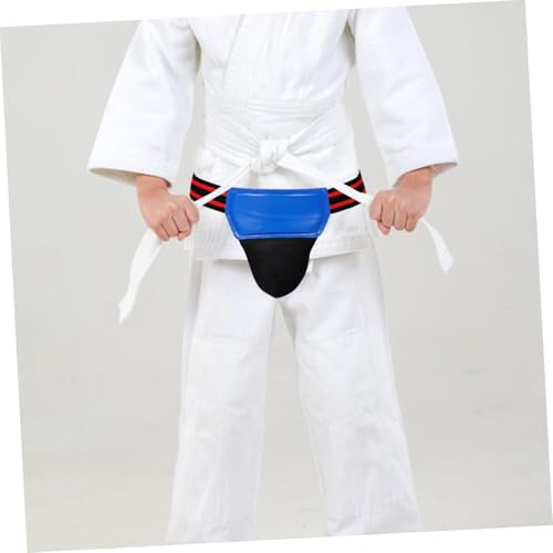 Kids Boxing Groin Guard Protector Ventilated Athletic Cup for Taekwondo Martial Arts Comfortable Crotch Protector for Boys for Sparring and Combat Sports