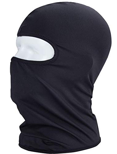 Balaclava Sun/uv face mask UPF 50+ ski mask Neck Gaiter face Scarf Outdoor Sports 3pack - color: Black+navy+dark Grey