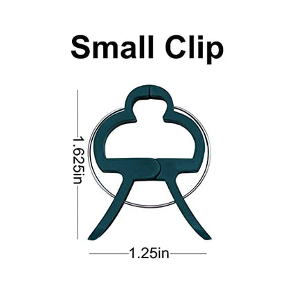 RayLynn Products Garden Plant Support Clips, Small 100-Pack | 100 small plastic plant support clips, secures delicate stems, flowers, saplings to trellis or garden stakes