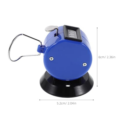 Yardwe Handheld Counters Clicker: 4 Digital Baseball Golf Score Counter with Buckle and Base - Manual Tally Clicker for Sports Training Competitions
