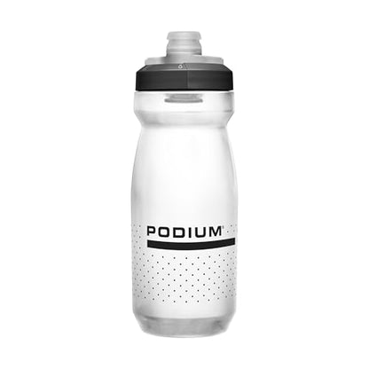 CamelBak Podium Bike Squeeze Water Bottle, High‑Flow Easy‑Squeeze Design for Cycling Performance, 21oz, Carbon - color: Carbon