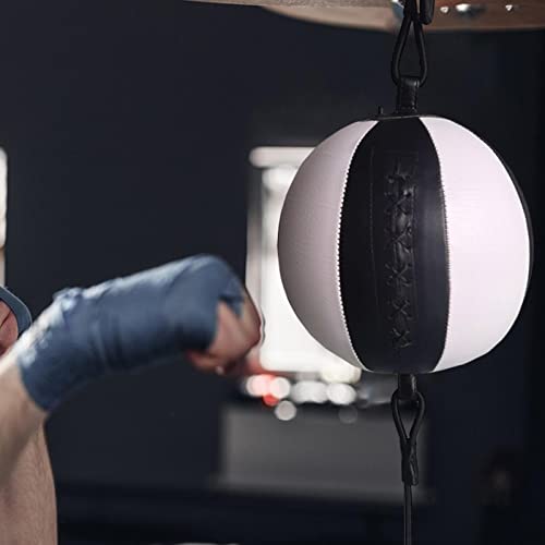 PU Boxing Ball Double End Punching Bag Elastic Rope Speed Ball for Sparring Workout