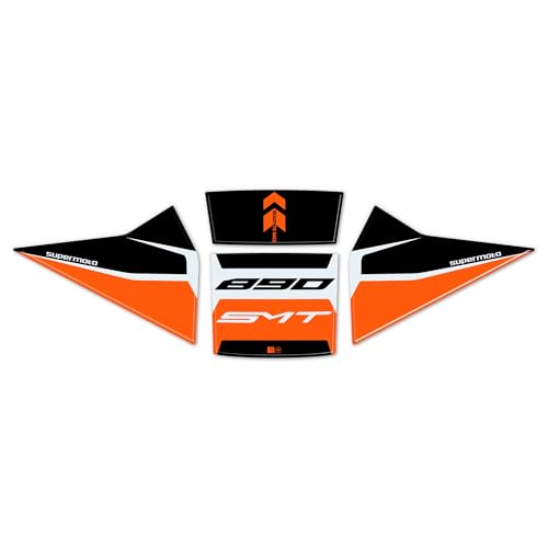 labelbike - 3D Sticker Motorcycle Fuel Tank Pad Protection and Decoration in Resin Compatible with KTM 890 SMT 2024-2025
