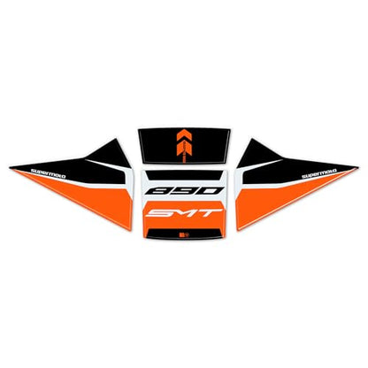 labelbike - 3D Sticker Motorcycle Fuel Tank Pad Protection and Decoration in Resin Compatible with KTM 890 SMT 2024-2025