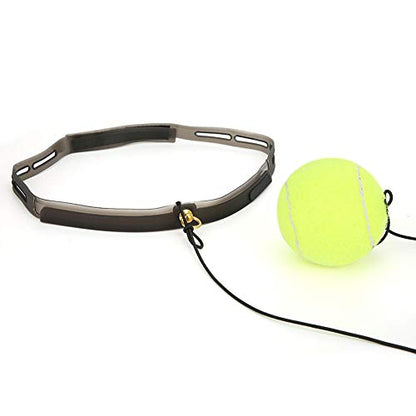 Boxing Ball Set, Adjustable Speed Reaction Training for Home Gym Gel Black Red Green 3 Balls 1 Headband 1 Bag