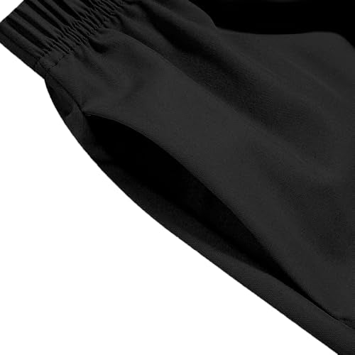 ODIZLI Toddler Boys Muslim Long Sleeve Kaftan Abaya and Pants With Pockets Saudi Arabic Dubai Outfits for Eid Ramadan - color: Black, size: 6-7 Years