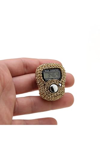 Rose Zikirmatik Tasbih Counter Stone Electronic Prayer Beads Digital Tally Counter for Muslims - no color