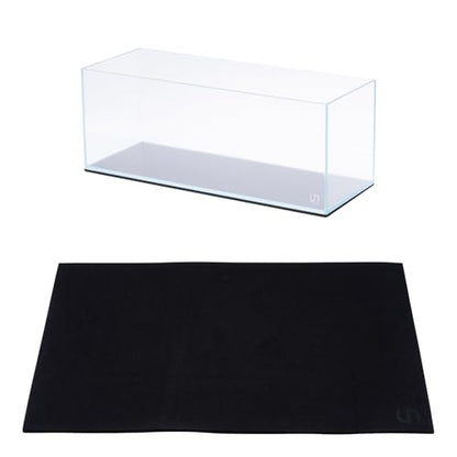 UNS Leveling Mat - 60x20cm | 23.62x7.87in, 5mm - Non-Slip Dense Foam Freshwater Saltwater Aquarium Mat for Planted Tanks, Marine Coral Reef, Turtle Reptile Enclosure, Betta Fish Shrimp Tank - Black - size: 60x20cm | 23.62x7.87"
