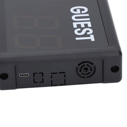 Dpofirs Portable Basketball Scoreboard, Digital Scoreboard, Portable Battery Powered Electronic Scoreboard with Remote for Baseball Tennis Soccer Volleyball Games