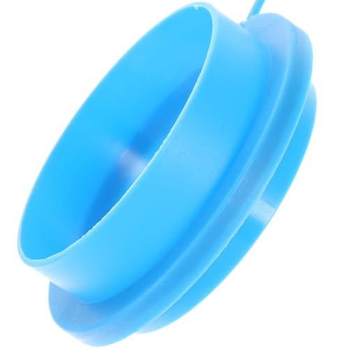 Cabilock 2pcs Blue Thickened Fish Feeding Rings Reusable Aquarium Feeder Circles for Tropical Fish Tank Feeding and Food Control
