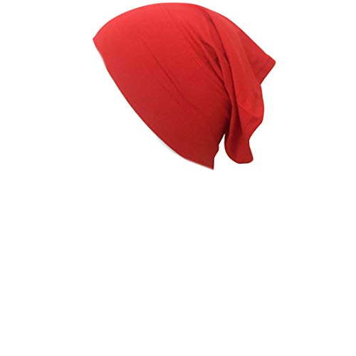 Hijab Tube Cap - Underscarf 94% Viscose, 6% Lycra Made in Turkey - color: Red