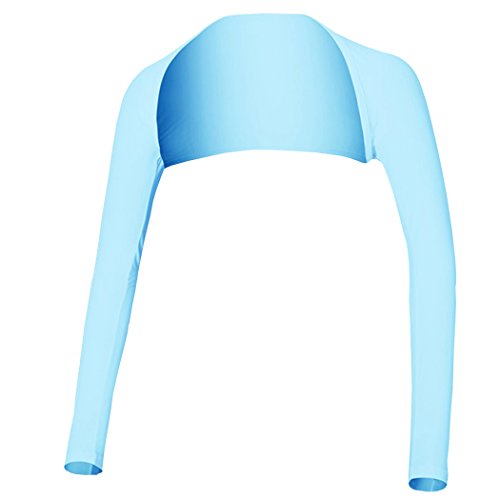고급 쿨링 숄 팔토시, 자외선 차단, 편안함, 통기성, 여성 및 남성용 - color: 블루., size: X-Large