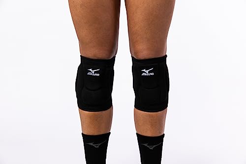 Mizuno Elite 9 SL2 Volleyball Kneepad, Black, Small - color: Black, size: Small