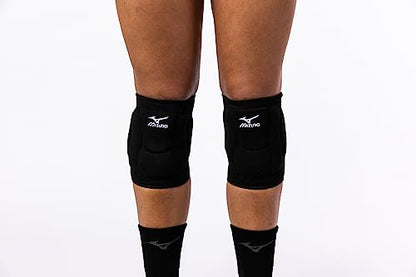 Mizuno Elite 9 SL2 Volleyball Kneepad, Black, Small - color: Black, size: Small