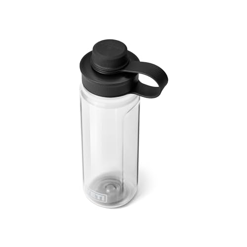 YETI Yonder Water Bottle with Yonder Tether Cap, Lightweight, Leakproof and BPA-Free - color: Clear, size: 25 Ounces