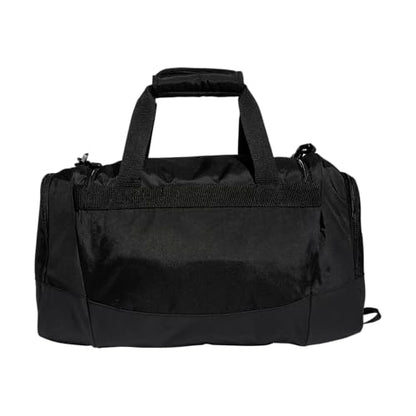 adidas Unisex Defender 4.0 Gym Duffel Bag for Men and Women - color: Black/Silver Metallic, style: Small (38l)