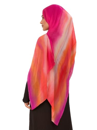 Stylish Premium Modal Viscose Hijabs for Women - color: Citrus Blush